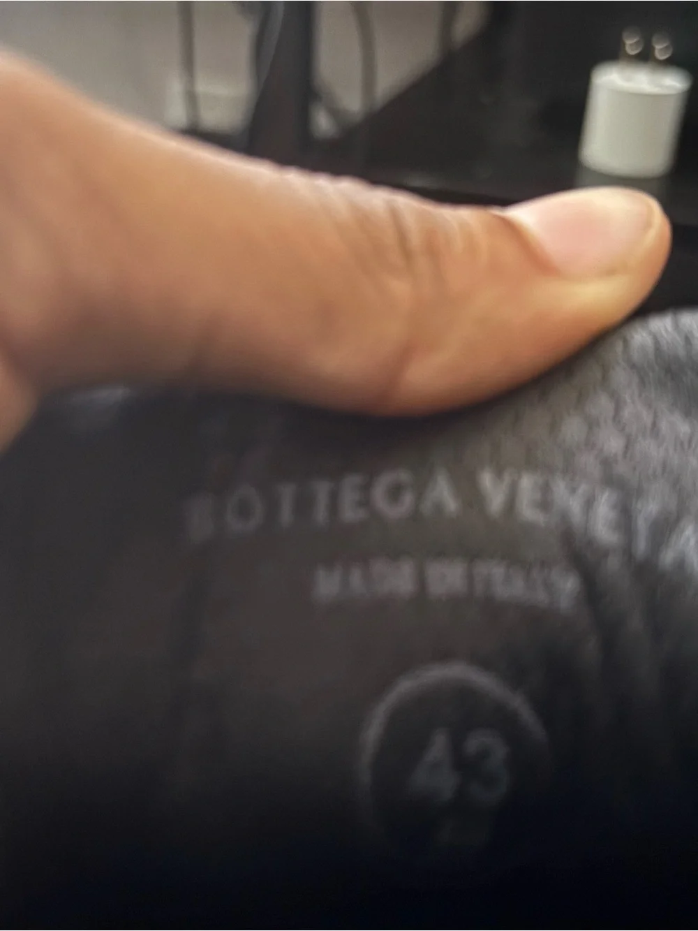 Bottega Veneta Black Leather Shoes